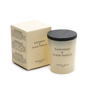 נר קטן Respberry&Black vanilla