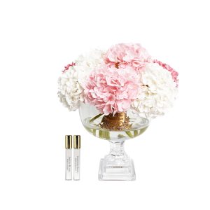 כלי קריסטל PROVANCE HYDRANGEAS ורוד