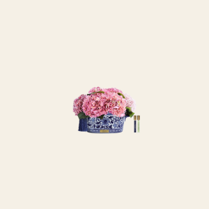 עציץ CHINOISERIE HYDRANGEAS ורוד ענק
